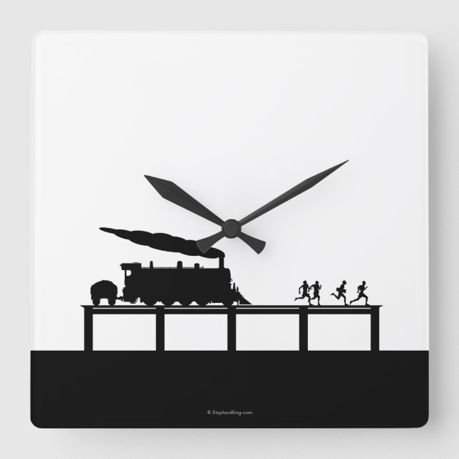 Horloge Carrée The Body (Recto)