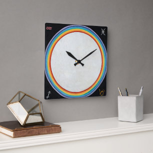 Horloge Carrée The Dove, No.14. par Hilma af Klint