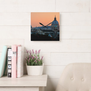 Horloge Carrée The Eternal Beauty of Rome