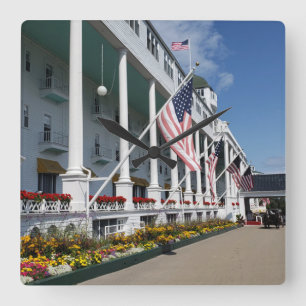 Horloge Carrée The Grand Hotel on Mackinac Island, Michigan