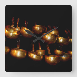 Horloge Carrée Tibetan Ladle