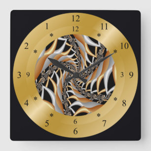 Horloge Carrée Time Machine Clock ~ Wormhole ~ Safe/Dangerous ???