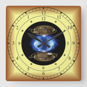 Horloge Carrée Time/Space/ Continuum