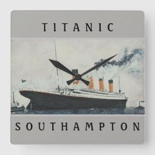 Horloge Carrée TITANIC Clock