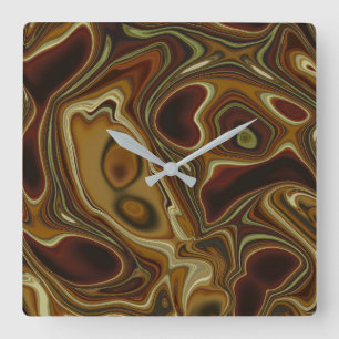 Horloge Carrée Totem