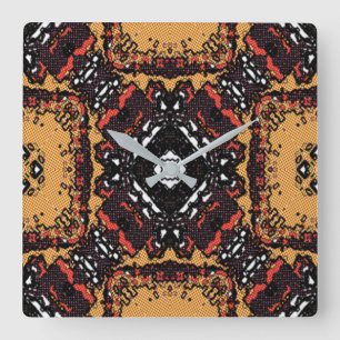 Horloge Carrée Tournoi de tennis de Old World