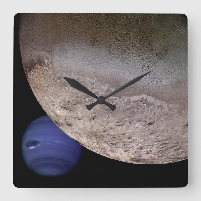 Horloge Carrée Triton with Neptune (Recto)