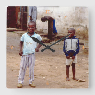 Horloge Carrée Tu Veux Prendre Ma Photo ?