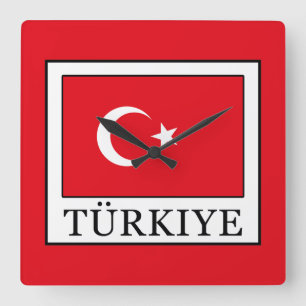 Horloge Carrée Türkiye