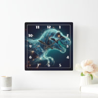 Tyrannosaurus Rex dans une atmosphère mystique