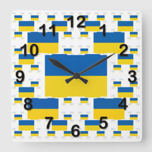 Horloge Carrée Ukraine