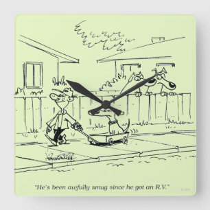 Horloge Carrée Un nouveau tour