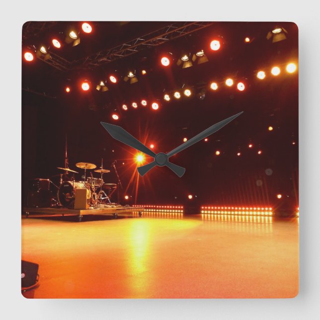 Horloge Carrée Un stage (Recto)