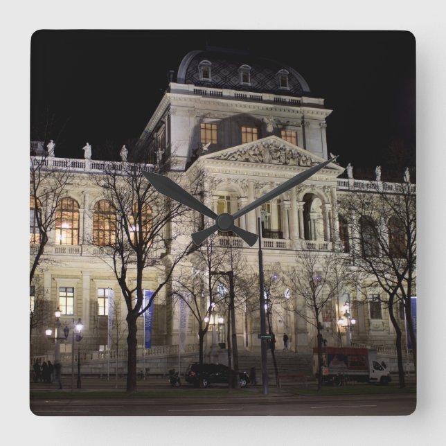 Horloge Carrée Université De Vienne Autriche (Recto)