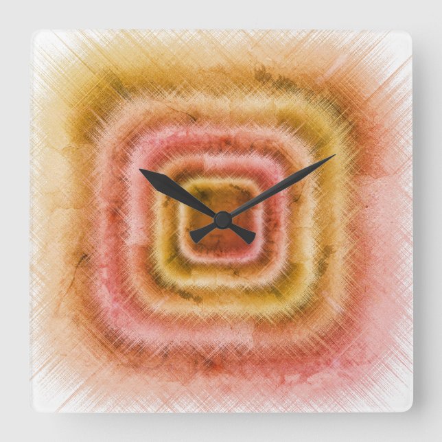 Horloge Carrée Usagé (Recto)