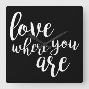 Horloge Carrée V citable