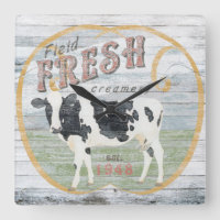 Vache vintage de crème fraîche