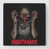 Vampire de la peur déplaisante fille Zombie
