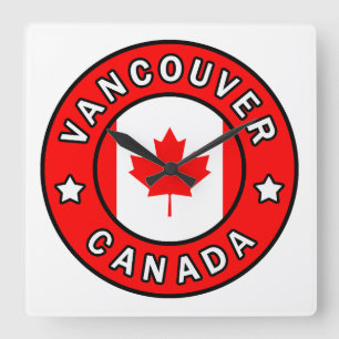 Horloge Carrée Vancouver Canada