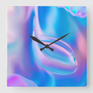 Horloge Carrée Verre unique