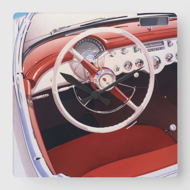 Horloge Carrée Vett (Recto)