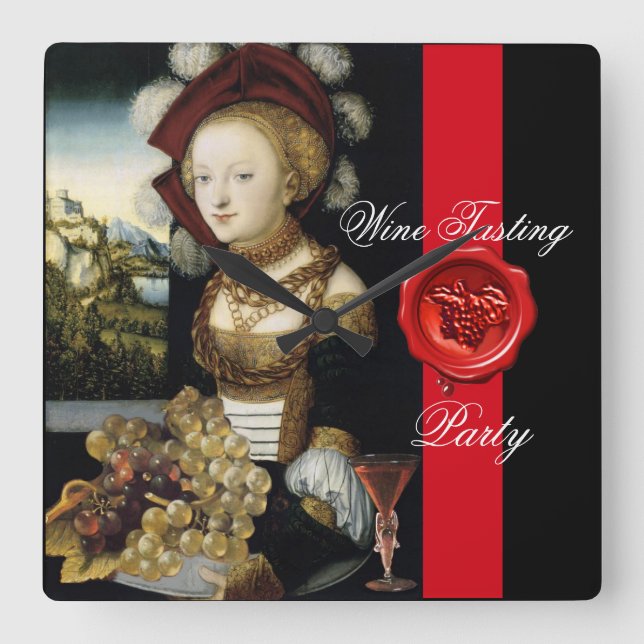 HORLOGE CARRÉE VINEYARD VIN ANTIQUE GRÂCE AU VINEYARD SAVOIR-FAIR (Recto)