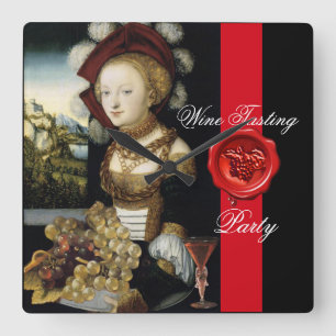 HORLOGE CARRÉE VINEYARD VIN ANTIQUE GRÂCE AU VINEYARD SAVOIR-FAIR