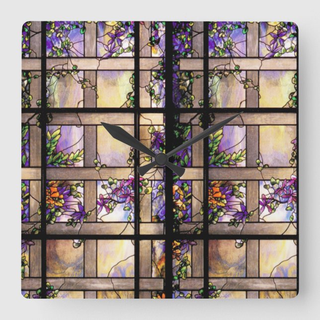 Horloge Carrée Vintage (Recto)