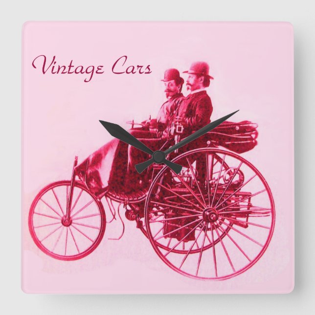 Horloge Carrée Vintage (Recto)