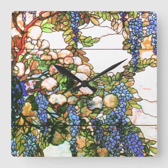 Horloge Carrée Vintage (Recto)