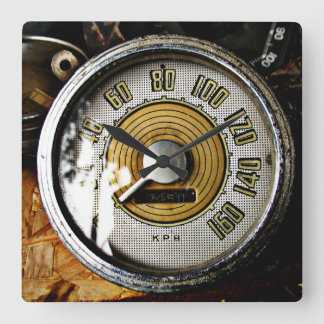 Horloge Carrée Vintage automobile