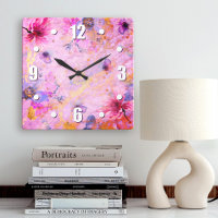 Vintage or rose rose floral aquarelle romantique c