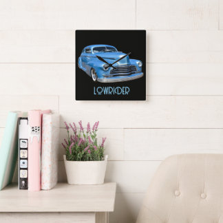 Horloge Carrée Voiture lowrider classique