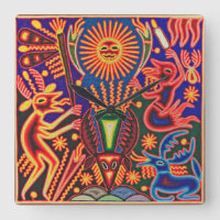 Voyage tribal maya mexicain de Boho d'art d'Oaxaca