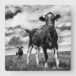 Horloge Carrée Waiting