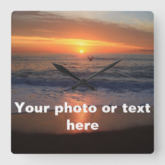 Horloge Carrée Wall Clock