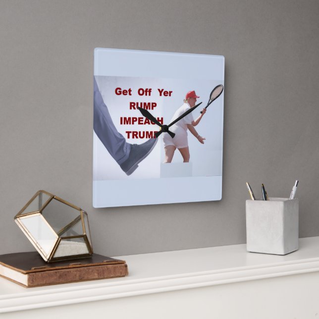 Horloge Carrée Wall Clock (Bureau)