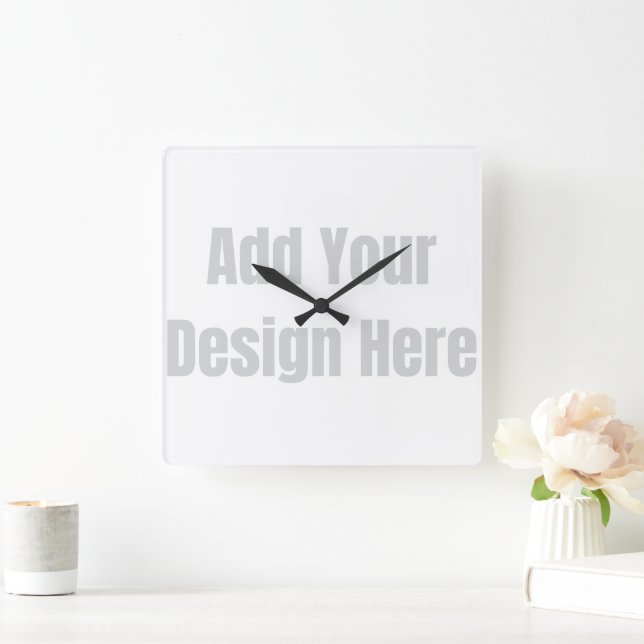 Horloge Carrée Wall Clock (Maison)