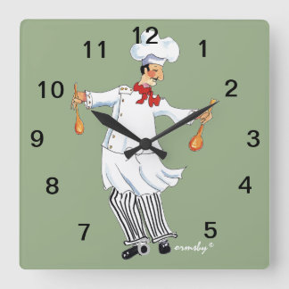 Horloge Carrée Wall Clock