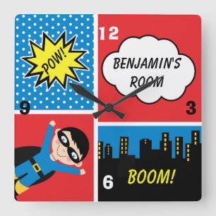 Horloge Carrée Wall Clock