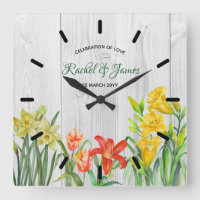 Watercolor Spring Flowers