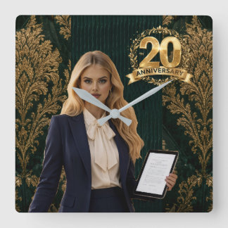 Horloge Carrée WBP Labo 20th Anniversary Celest