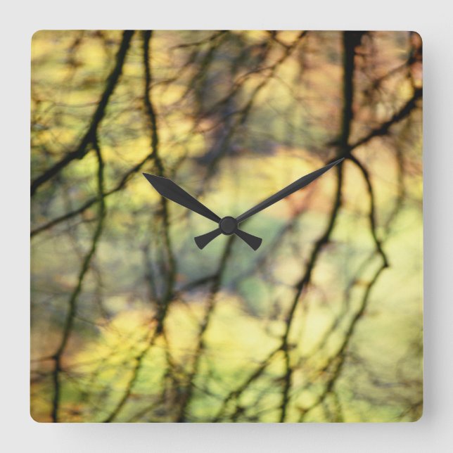 Horloge Carrée Weeping trees (Recto)