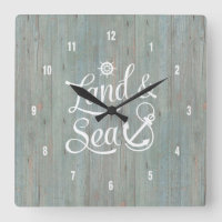 White Land & Sea Nautical Anchor Text Design