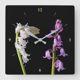 Horloge Carrée Whitebells