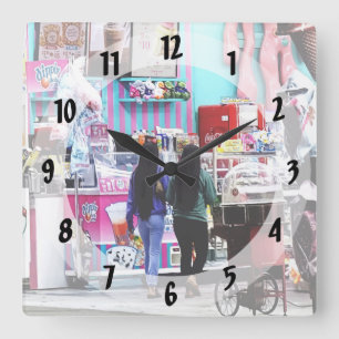 Horloge Carrée Wildwood NJ – Confiserie