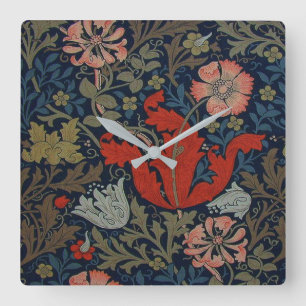 Horloge Carrée William Morris Compton