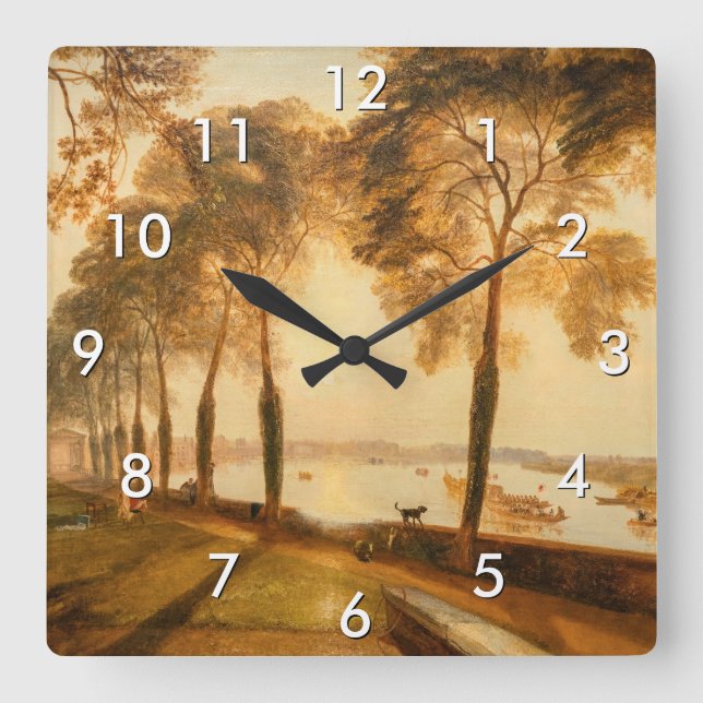 Horloge Carrée William Turner - Mortlake Terrace (Recto)