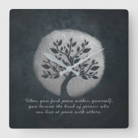 Yoga Meditation Reiki Instructor Silver Tree Quote