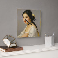 "Yuki Mori" Portrait de femme aux beaux-arts